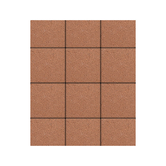 Тротуарные плиты Выбор Квадрат  Б.1.К.6 300х300х60 мм Гранит Оранжевый