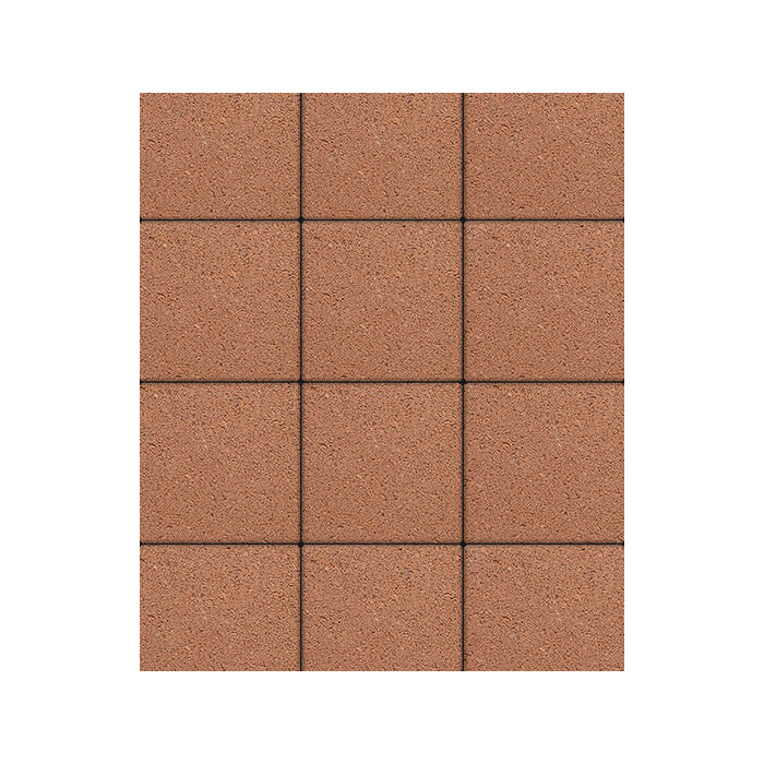 Тротуарные плиты Выбор Квадрат  Б.1.К.8 300х300х80 мм Гранит Оранжевый