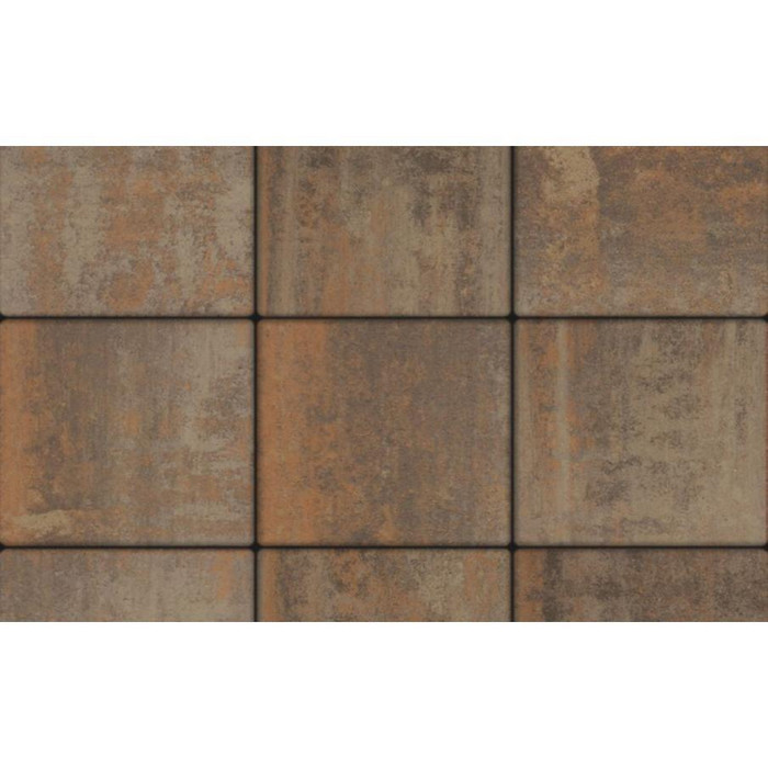 Тротуарные плиты Выбор Квадрат  Б.1.К.8 300х300х80 мм Листопад Клен