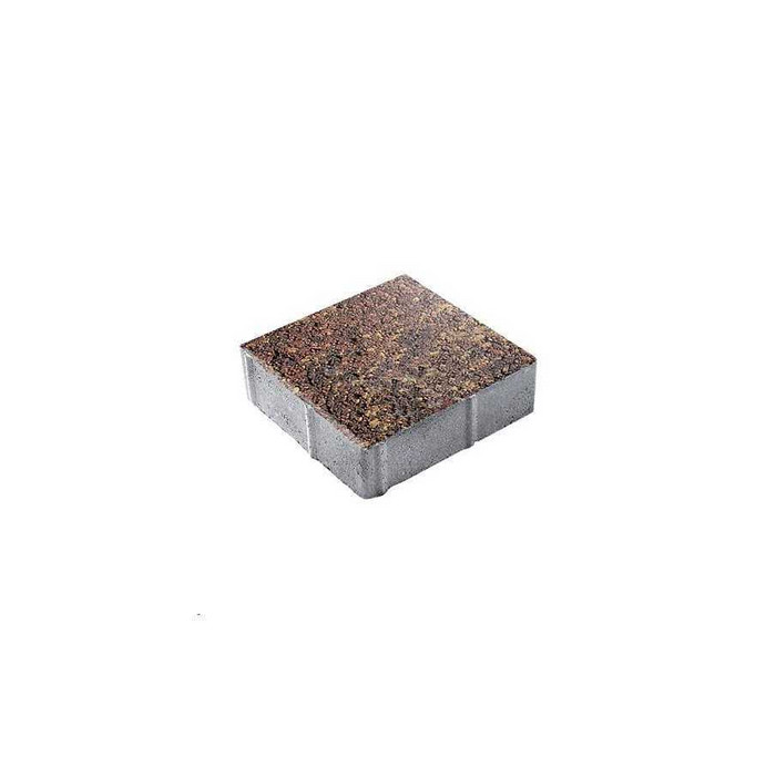 Тротуарные плиты Выбор Квадрат  Б.1.К.8 300х300х80 мм Листопад Осень