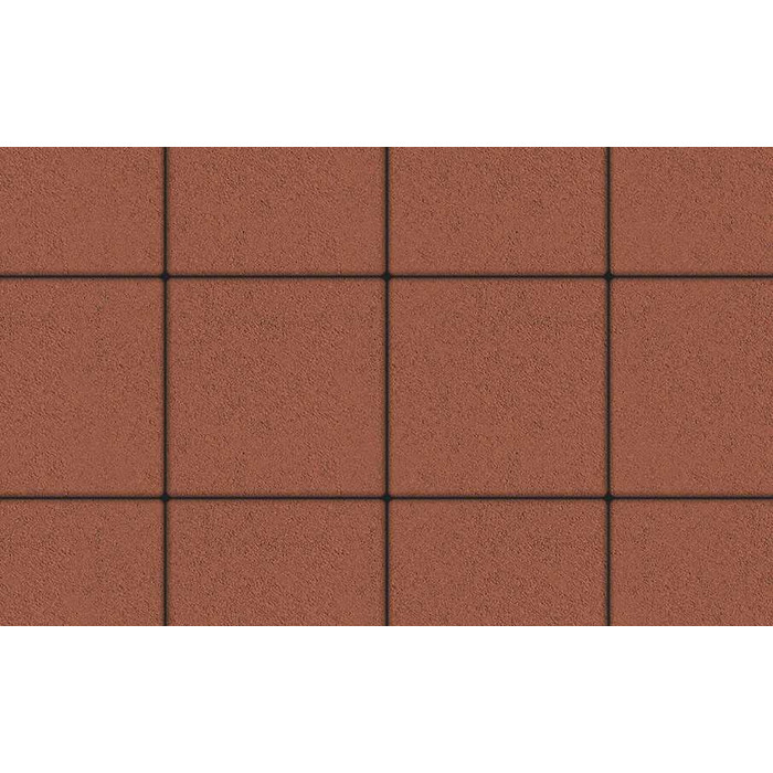 Тротуарные плиты Выбор Квадрум  Б.6.К.6 400х400х60 мм Стоунмикс Красный с белым