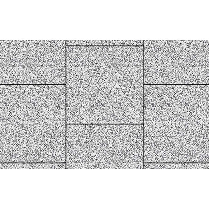 Тротуарные плиты Выбор Квадрум  Б.6.К.8 400х400х80 мм Стоунмикс Черный с белым