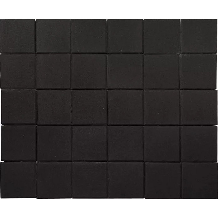 Тротуарная плитка Braer Лувр Квадрат 200х200х60 мм Черный