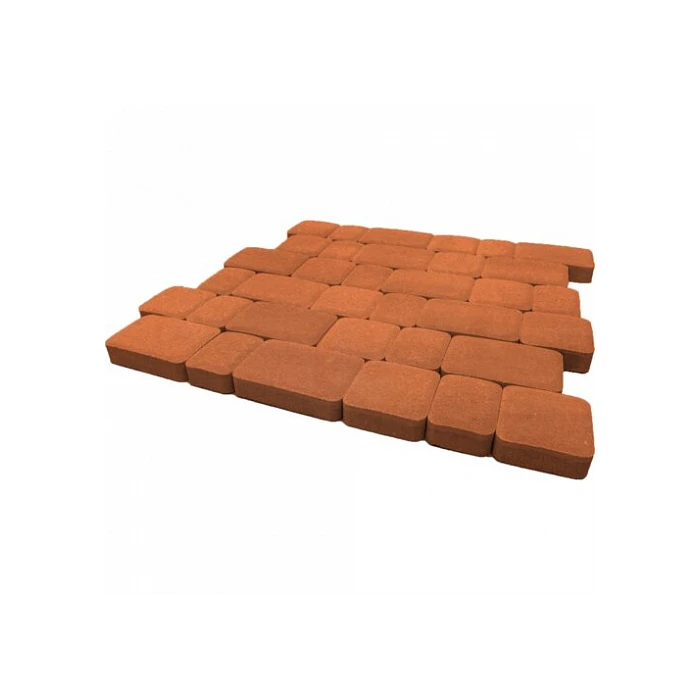 Тротуарная плитка Инсбрук Альт 40 мм Оранжевый