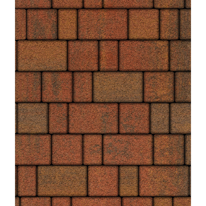 Тротуарная плитка Выбор Старый город Листопад 1Ф.6 60 мм Арабская ночь