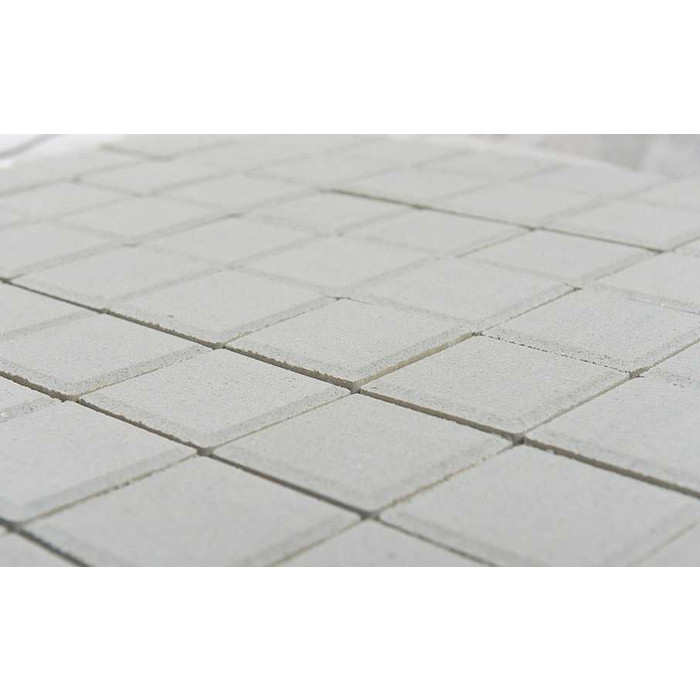 Тротуарная плитка Braer Лувр Квадрат 200х200х60 мм Белый