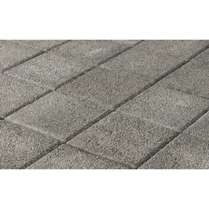 Тротуарная плитка Braer Лувр Квадрат 200х200х60 мм Серый