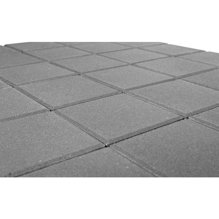 Тротуарная плитка Braer ЛУВР Квадрат 100х100х60 мм Винный