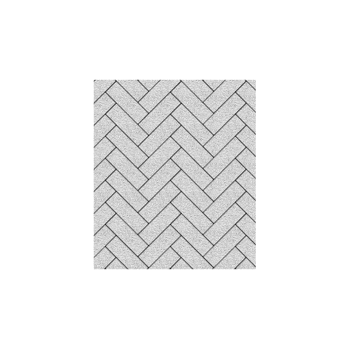 Брусчатка Выбор Прямоугольник 2.П.8 80 мм. Белый Гранит