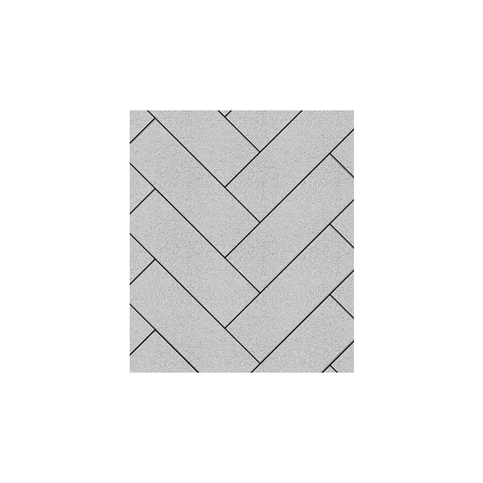 Брусчатка Выбор Прямоугольник 2.П.8 80 мм. Белый