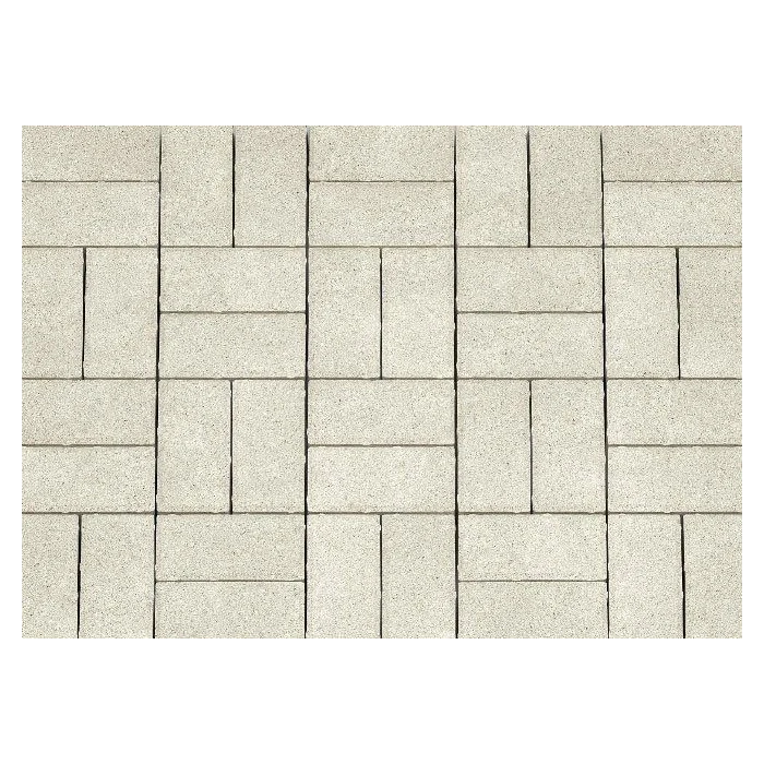 Брусчатка Каменный Век Кирпичик 200х100х60 мм. Белый