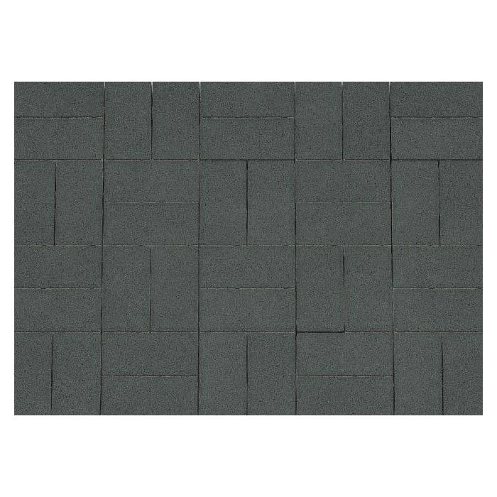 Брусчатка Каменный Век Кирпичик 200х100х60 мм. Черный