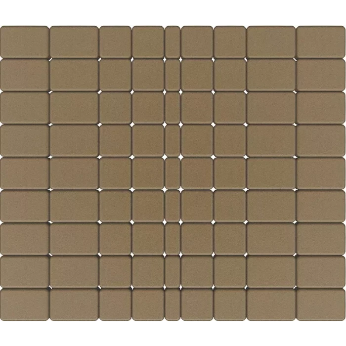 Классика 180х120х60, 120х120х60, 120х60х60 мм Палевый на белом цементе ч/п