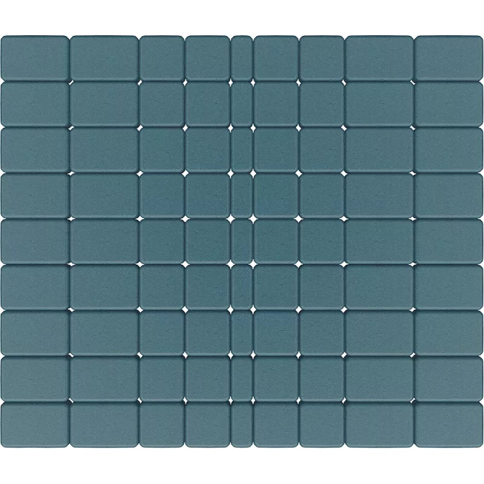 Классика 180х120х60, 120х120х60, 120х60х60 мм Синий на белом цементе ч/п