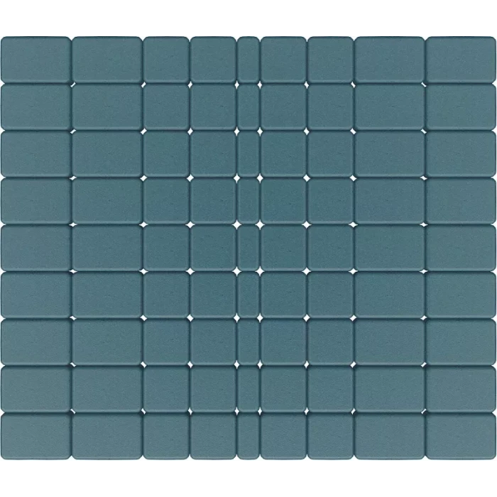 Классика 180х120х60, 120х120х60, 120х60х60 мм Синий на белом цементе ч/п
