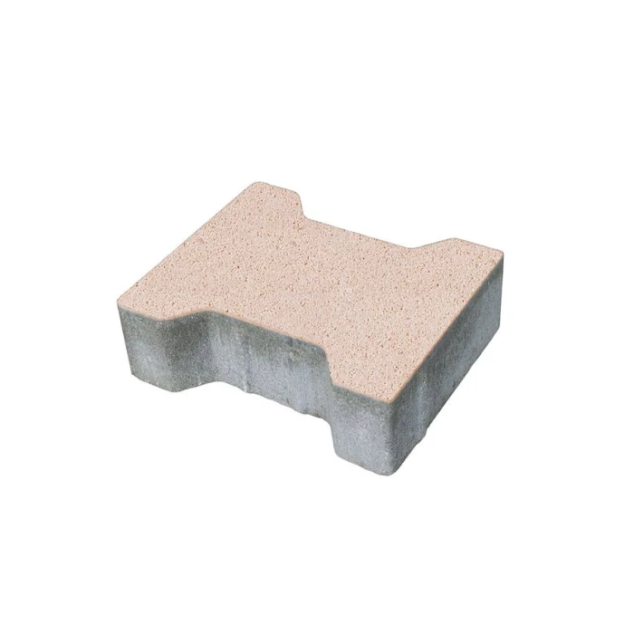 Тротуарная плитка 342 механический завод Катушка 200х165х80 мм, бежевый