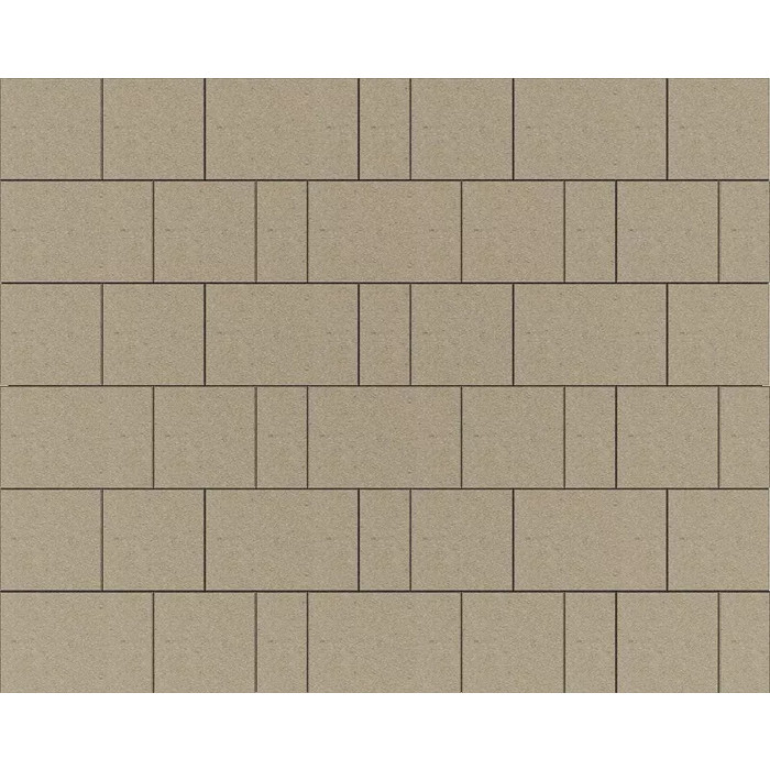 Новый Город 240х160х60, 160х160х60, 80х160х60 мм. PROFI Кристалл на белом цементе ч/п