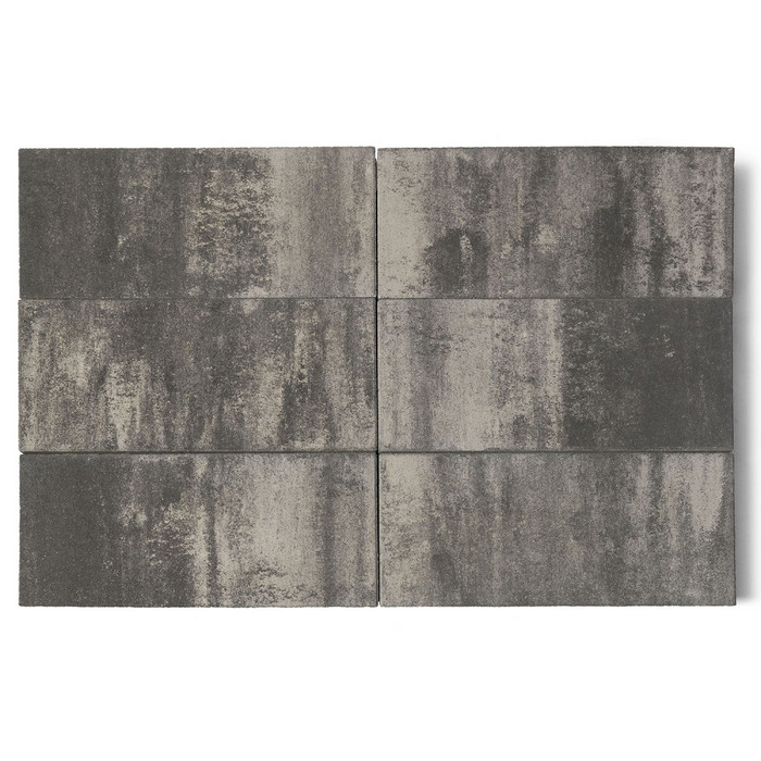 Тротуарная плита Cити Braer ColorMix 600*300*80мм Туман