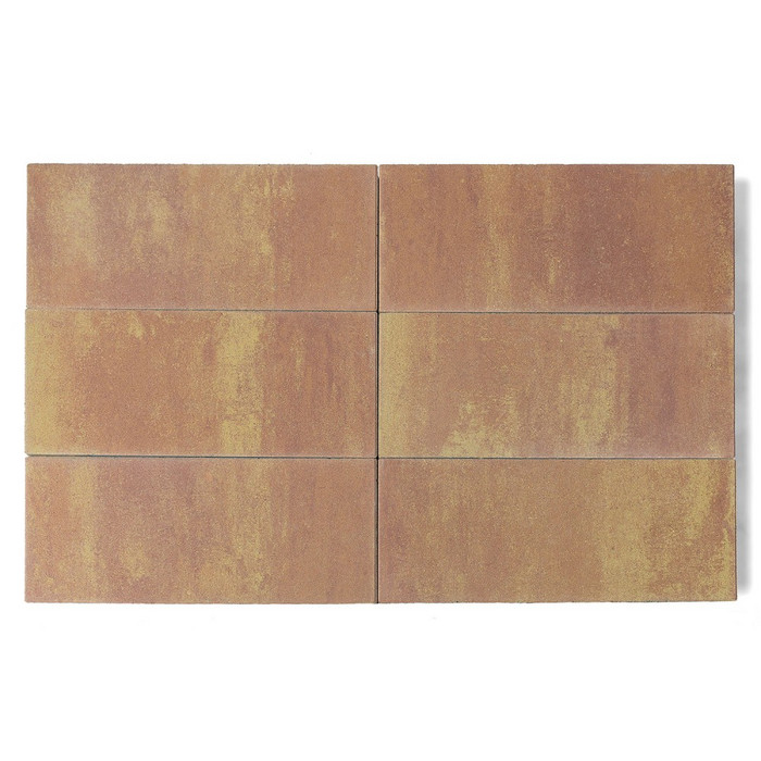 Тротуарная плита Cити Braer ColorMix 600*300*80мм Рассвет