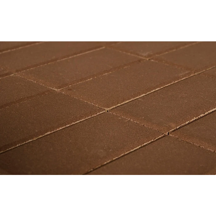 Тротуарная плитка Braer Прямоугольник 200х50х60 мм Оранжевый