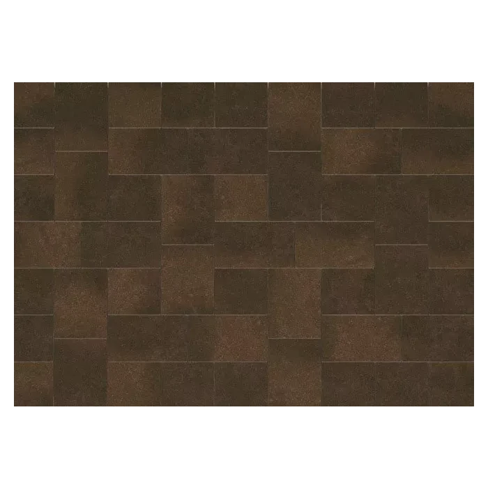 Тротуарная плитка Бельпассо Премио 60 мм. Коричнево-черный