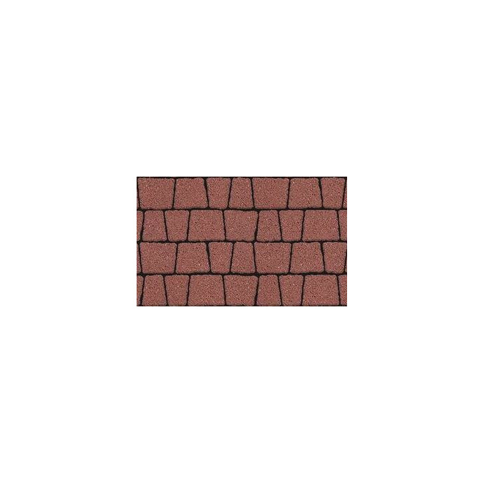 Тротуарная плитка Выбор Антик Б.3.А.6 60мм Красный