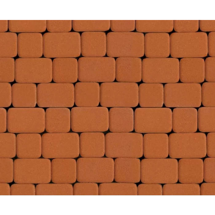 Тротуарная плитка Выбор Классико Б.1.КО.6 М 60 мм Оранжевый