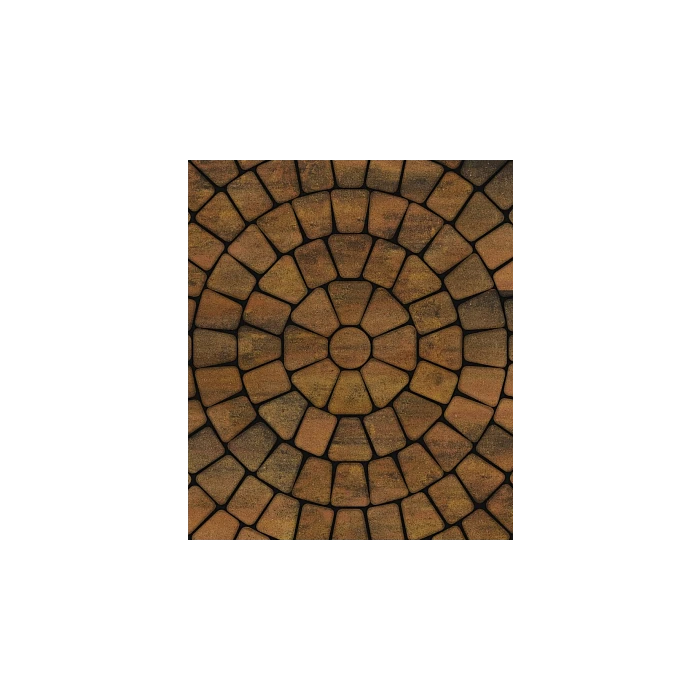 Тротуарная плитка Выбор Классико Листопад Б.2.КО.6 60 мм Саванна