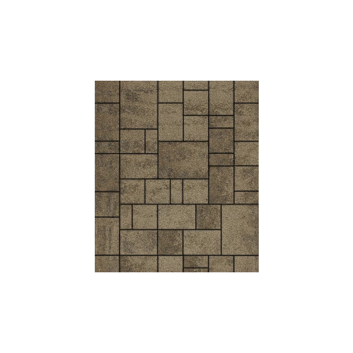 Тротуарная плитка Выбор Мюнхен Б.2. Фсм.6 60 мм Листопад Старый замок