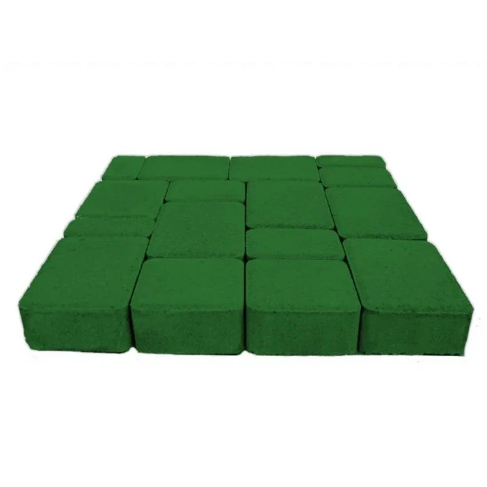 Тротуарная плитка Выбор Старый город 1Ф.6 60 мм. Зеленый