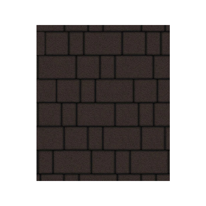 Тротуарная плитка Выбор Старый город 1Ф.6 60 мм. Коричневый Гранит