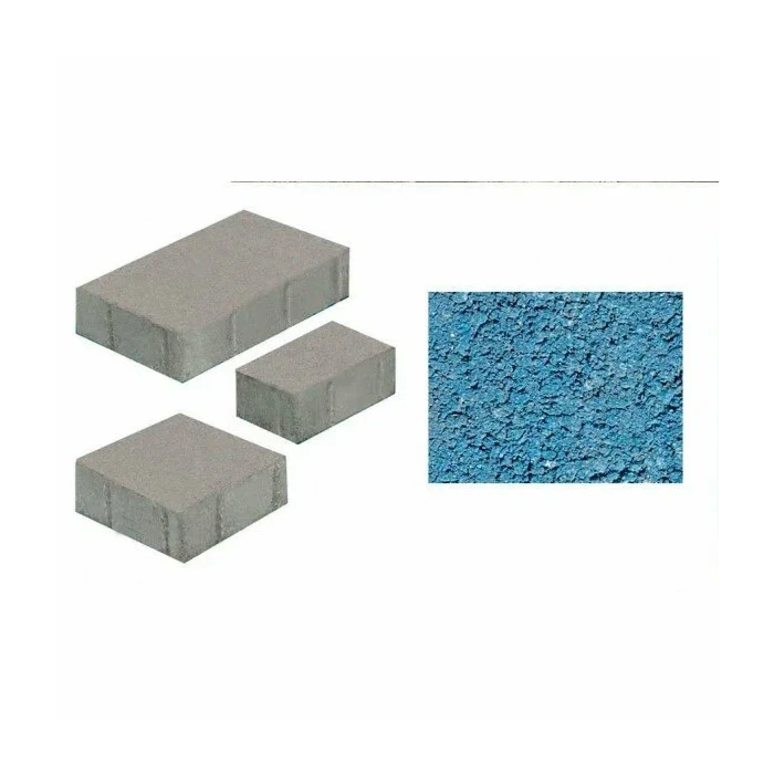 Тротуарная плитка Выбор Старый город 1Ф.6 60 мм. Синий