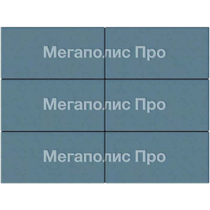 Тротуарная плитка Выбор Прямоугольник Б.5.П.10 600х300х100 мм Стандарт Синий фото 4