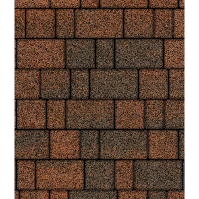 Тротуарная плитка Выбор Старый город Листопад 1Ф.6 60 мм Мустанг