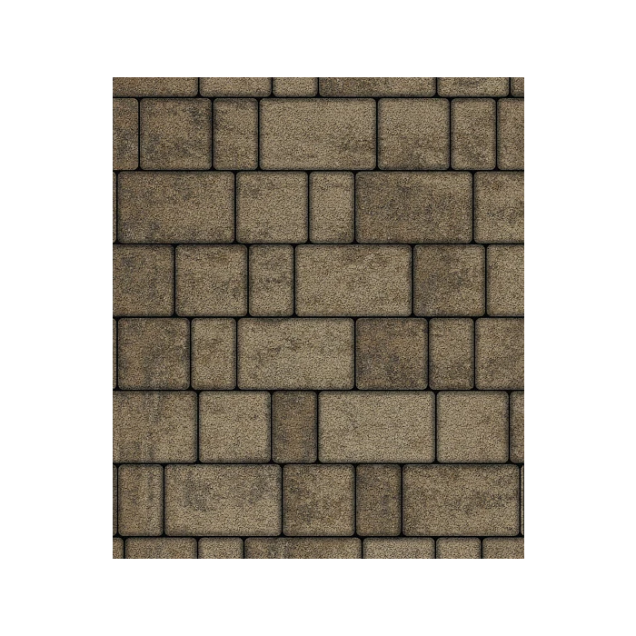 Тротуарная плитка Выбор Старый город Листопад 1Ф.6 60 мм Сахара