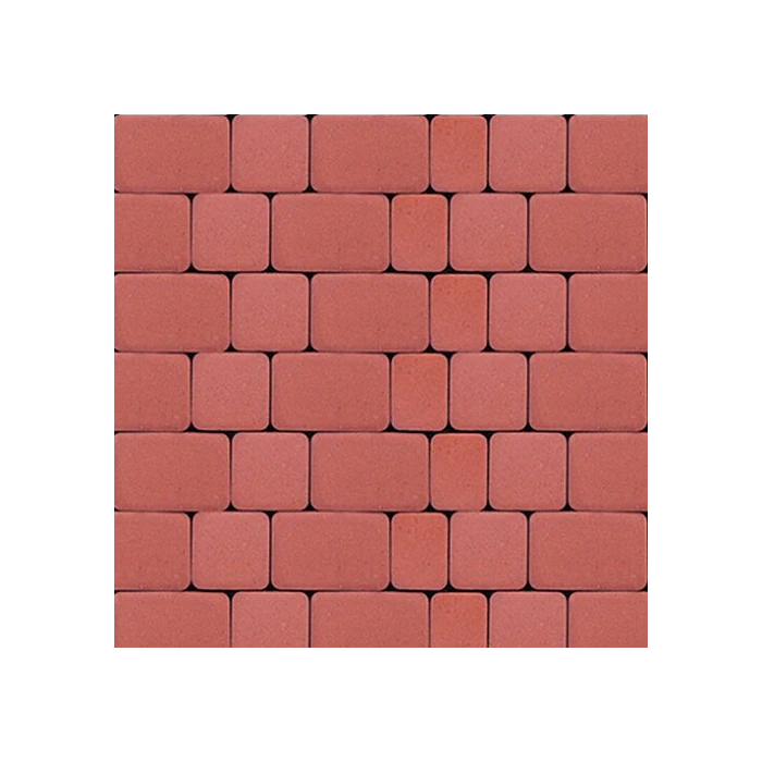 Тротуарная плитка Инсбрук Альт 40 мм Красный