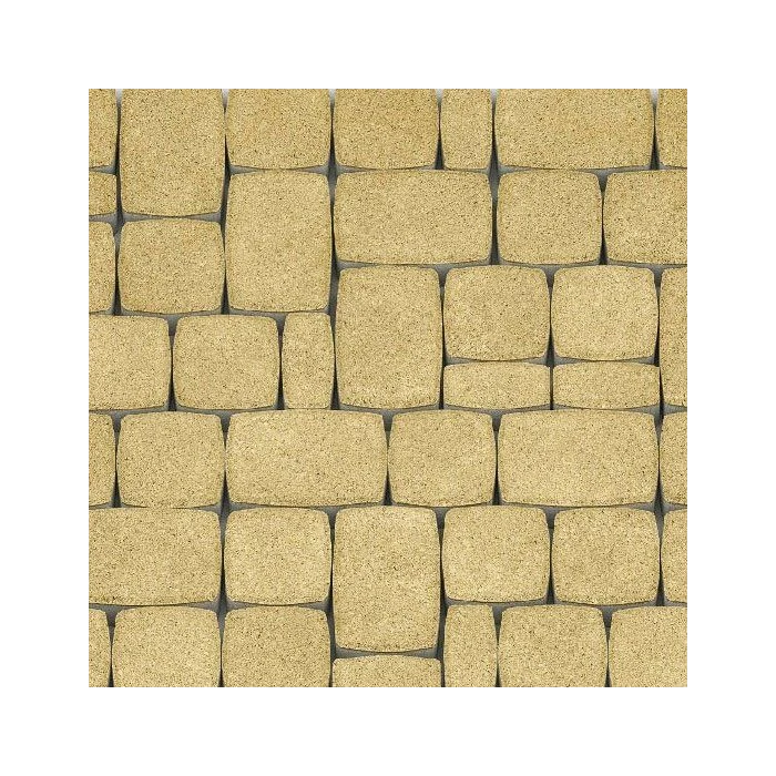 Тротуарная плитка Каменный Век Классико Модерн 60 мм Желтый