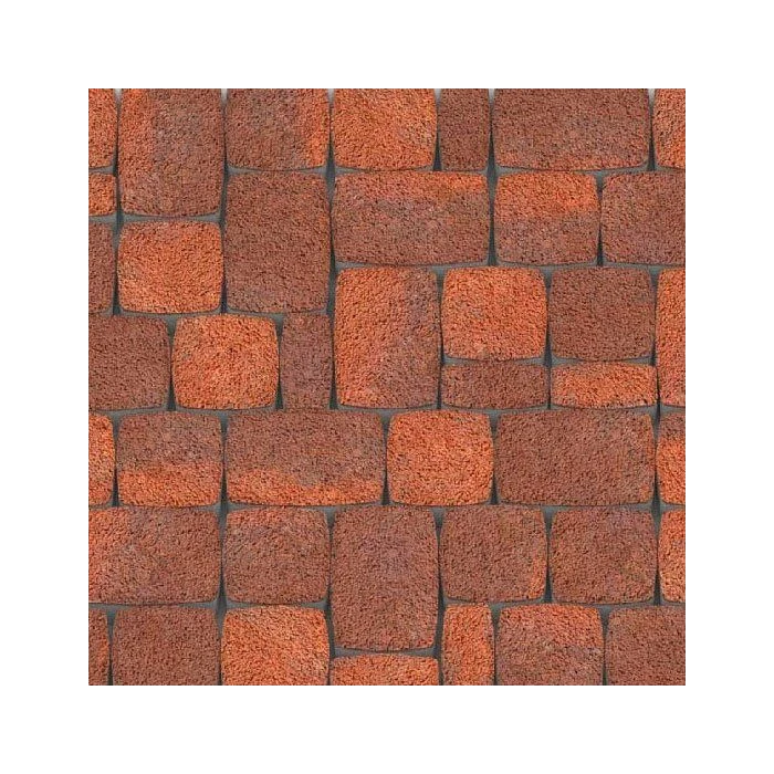 Тротуарная плитка Каменный Век Классико Модерн ColorMix 60 мм Вишнево-оранжевый Гранит