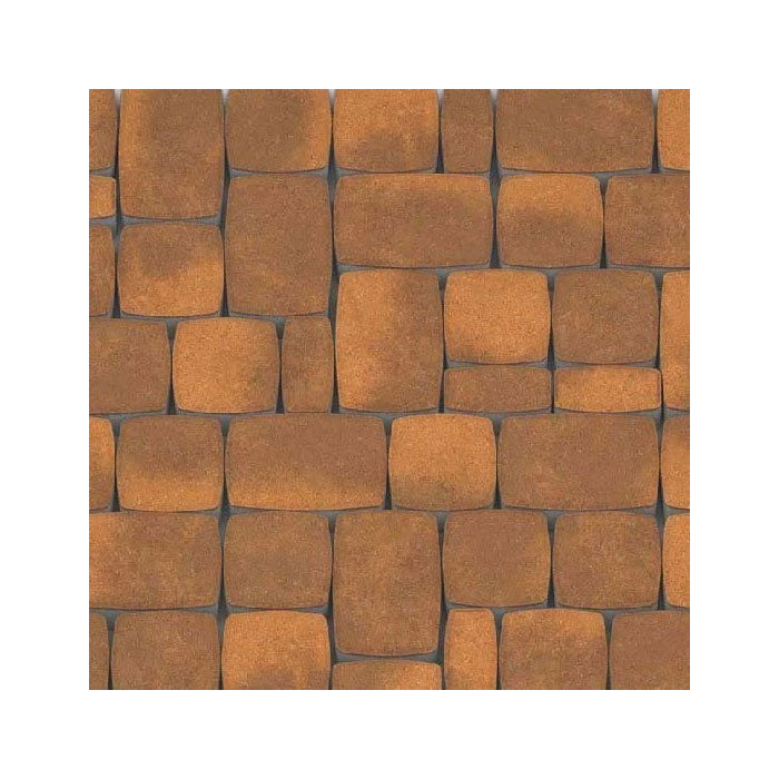 Тротуарная плитка Каменный Век Классико Модерн ColorMix 60 мм Коричнево-оранжевый