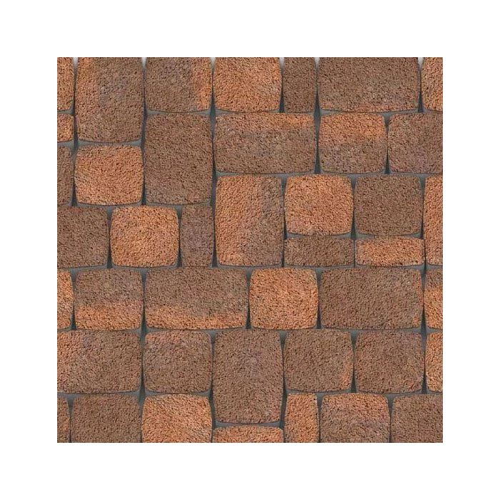 Тротуарная плитка Каменный Век Классико Модерн ColorMix 60 мм Коричнево-оранжевый Гранит