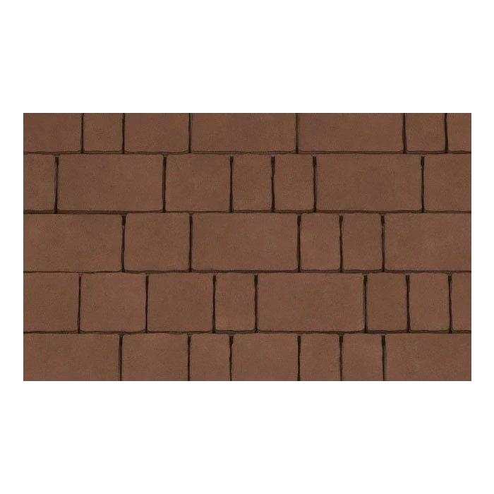 Тротуарная плитка Каменный Век Старый город 60 мм. Светло-коричневый