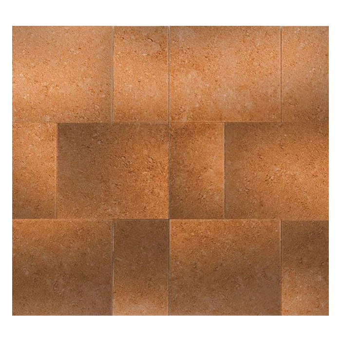 Тротуарная плитка Каменный Век Урбан ColorMix 60 мм. Коричнево-оранжевый