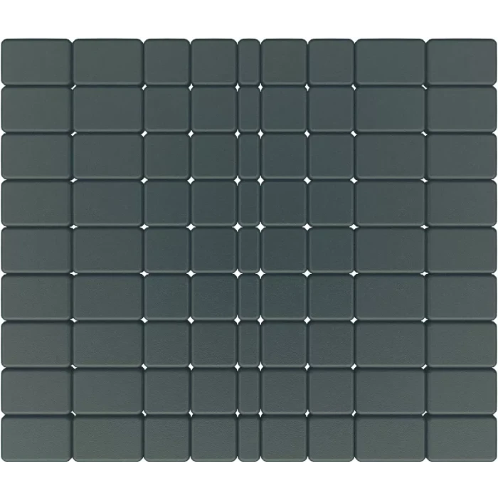 Тротуарная плитка Фабрика Готика Классика 180х120х60, 120х120х60, 120х60х60 мм Синий на сером цементе ч/п