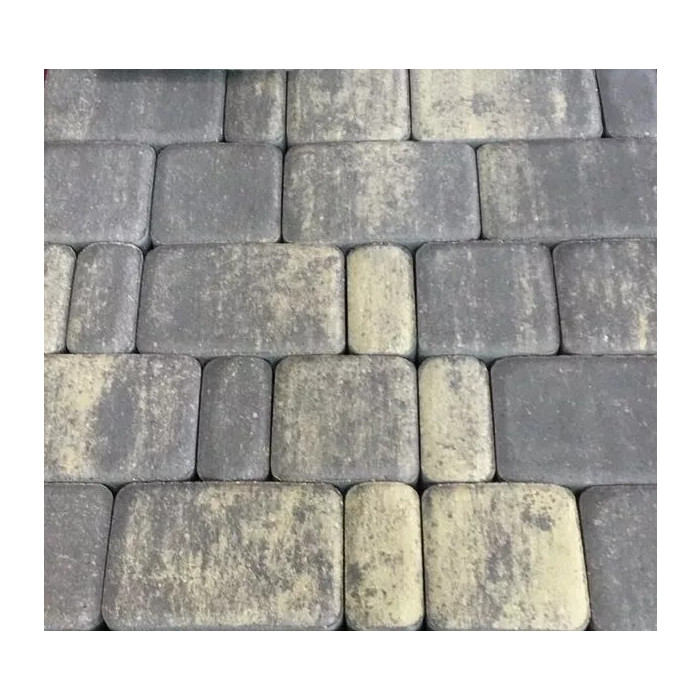 Тротуарная плитка Фабрика Готика Классика 180х120х60, 120х120х60, 120х60х60 мм Танго