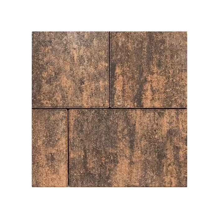 Тротуарная плитка Фабрика Готика Новый Город 240х160х60, 160х160х60, 80х160х60 мм Тигр