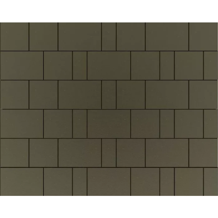 Тротуарная плитка Фабрика Готика Новый Город 240х160х60, 160х160х60, 80х160х60 мм. PROFI Оранжевый на сером цементе ч/п