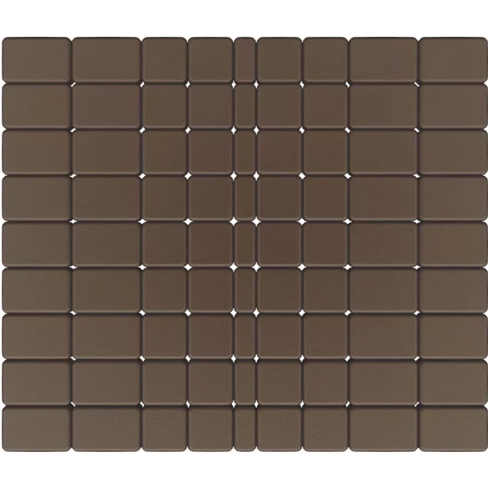 Тротуарная плитка Фабрика Готика Классика 180х120х60, 120х120х60, 120х60х60 мм Красный на сером цементе ч/п