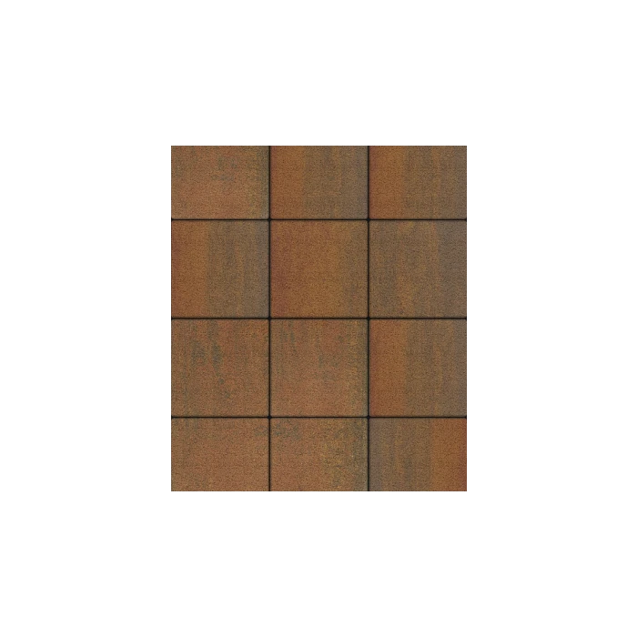 Тротуарные плиты Выбор Квадрат  Б.1.К.6 300х300х60 мм Листопад Гранит Арабская ночь