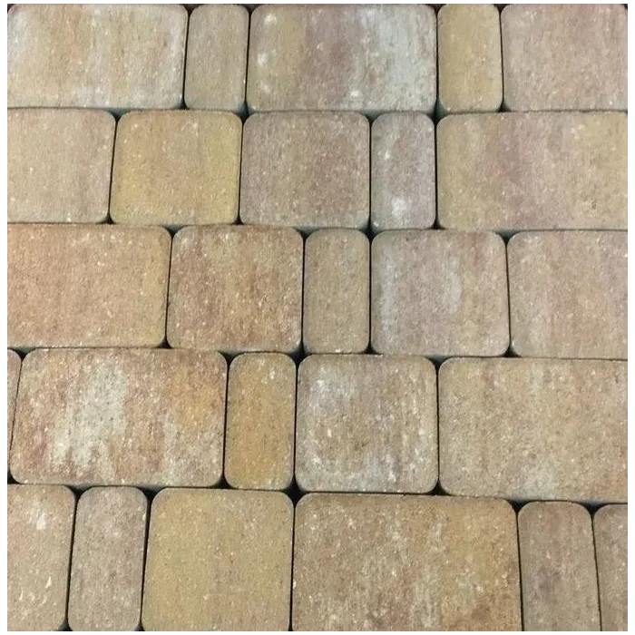 Тротуарная плитка Фабрика Готика Классика 180х120х60, 120х120х60, 120х60х60 мм Терракота