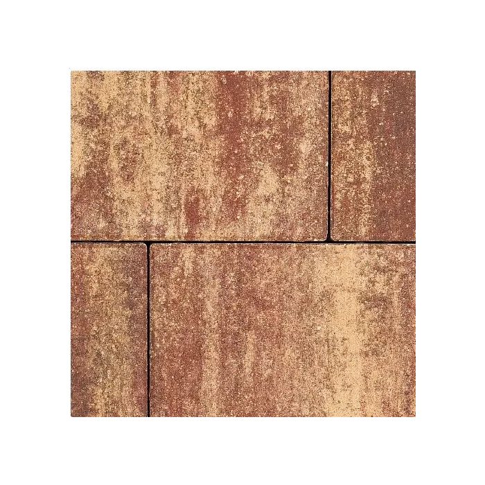 Тротуарная плитка Фабрика Готика Новый Город 240х160х60, 160х160х60, 80х160х60 мм Монохром